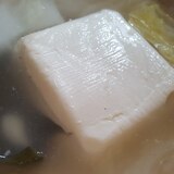 シャンタン湯豆腐